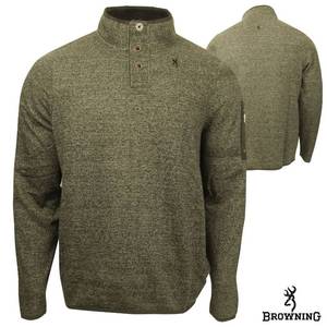 lot 42 image: Browning Size Medium&nbspHeritage Pikes Sweater - Heather Beech