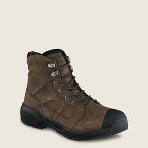 lot 7 image: Red Wing Mens 11 Wide&nbspExos Lite 6-Inch Work Boots style 985 pair of boots