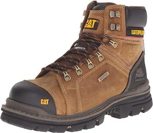 lot 24 image: Caterpillar Mens Size 9&nbspHauler 6 Waterproof Composite Toe Work pair of boots