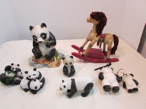 Panda Figurines and More
