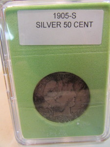 1905-S Silver Barber