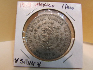 1959 Silver Peso