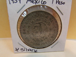 1959 Silver Peso