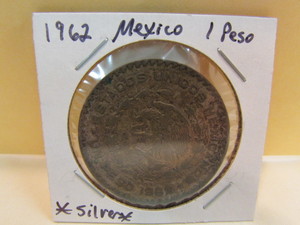1962 Silver Peso