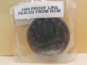 1984 Canada One Dollar Coin