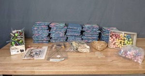 lot 192 image: Collection of Pot Holders  Trivets  Arts and Crafts Items - Z