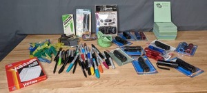 lot 147 image: NEW Markers, Flashlights and Clips, Oh My  And Much More - Z