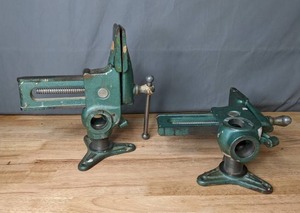 lot 138 image: Pair of Vintage Versa-Vises by the Will-Burt Co. of Orville, OH - Z