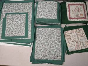 lot 259 image: Collection of Unfinished Potholders & Placemats - Z