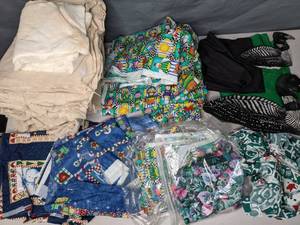 lot 262 image: Assortment of Fabric & Unfinished Stuffed Ducks - Z