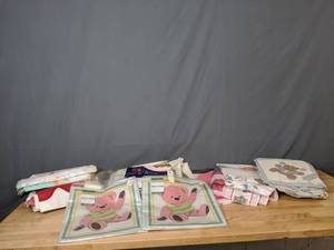lot 283 image: Assortment of Teddy Bear Printed Fabric - Z