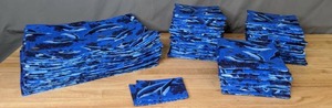 lot 214 image: Assortment of Reversible Ocean & Whale Themed Placemats & Hot Pads, & More - Z