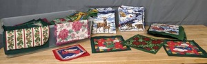 lot 197 image: Large Collection of Unfinished Hot Pads & Finished Hot Pads - Z