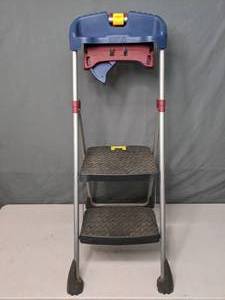 lot 344 image: Cosco Pro Tech II Work Platform Folding Step Stool - Z