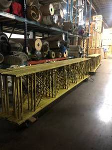 lot 2A image: Industrial Pallet Rack Shelving Racking Unit - F