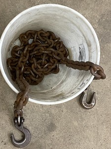 (1) New 38 x 12ft Logging Chain With Hooks
