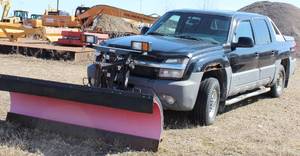 Chevy Avalanche With Plow