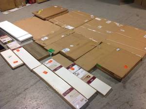 Lot of Mixed Assorted Wall Shelves Various Models and Conditions See Pictures