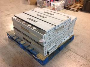 Pallet of 28 Boxes of Vintage Lace 8 in. x 36 in. Matte Porcelain Floor and Wall Tile (14 sq. ft.case) by MSI Customer Returns See Pictures