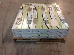 Pallet of 21 Boxes of French Oak 5.95 in W Rigid Core Luxury Vinyl Plank Flooring (23.95 sq. ft.case) by TrafficMaster Customer Returns See  Pictures