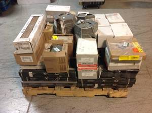 Pallet of 35 Mixed Assorted Boxes of Ceramic Flooring Customer Returns See Pictures