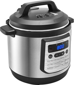 Insignia - 8qt Digital Multi Cooker - Stainless Steel