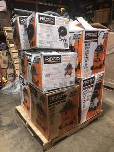lot 6 image: Pallet of Ryobi Shop Vacuums - various conditions - review all pictures