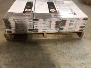 lot 30 image: TrafficMaster Seashore Wood 12 in. x 24 in. Peel and Stick Vinyl Tile Flooring (20 sq. ft.  case) - 21 cases total - review all pictures
