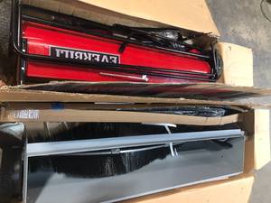 lot 40 image: Everbilt 48 in. 15 cu. ft. Lawn Sweeper good condition - review all pictures