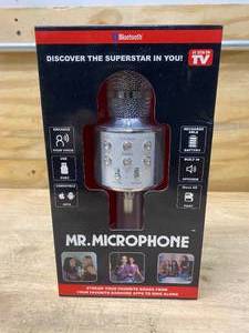 lot 49 image: MR. MICROPHONE Wireless Karaoke Microphone, Portable Handheld Rechargeable Karaoke Speaker Machine for Boys Girls Kids Singing, Compatible with iPhone Android PC