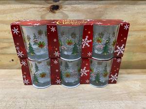 lot 62 image: THE CHRISTMAS COLLECTION Lot of 6 Rocks Glasses (335 ML)