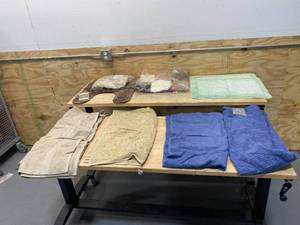 lot 82 image: Bath Mats, Toilet Mats and Towels