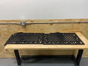 lot 90 image: Lot of 4 Rubber Door Mats