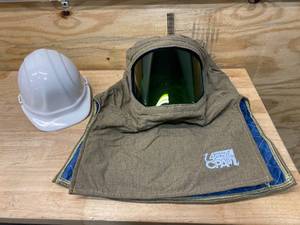 lot 103 image: CHICAGO PROTECTIVE SWH-74-HC 74 CAL Switchpullers Hood with Hard Cap