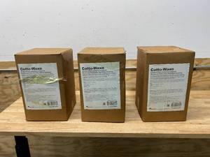 lot 139 image: COTTO-WAXO Lot of 3 Boxes of- A-1 Sanded Oil Base Sweeping Compound, 50 lbs Per Box