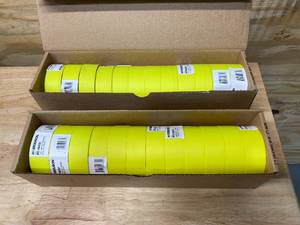 lot 192 image: FERGUSON Lot of 2 Cases of Yellow Glo Taffeta (12 rolls per case)
