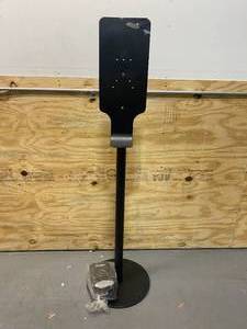lot 211 image: TC Hand Sanitizer Stand with GOJO Sanitizer Dispenser