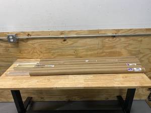 lot 212 image: PRO SOURCE Lot of 1-18 x 48 Corner Guards with Holes