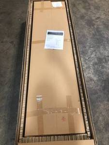Husky Ready-to-Assemble 23-Gauge Steel Freestanding Garage Cabinet in Red (36 in. W x 72 in. H x 18 in. D) - good condition - review all pictures