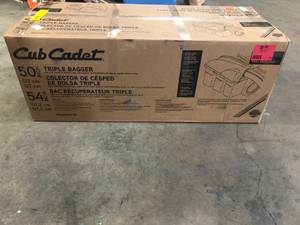 Cub Cadet Original Equipment 50 in. and 54 in. Triple Bagger for XT1 and XT2 Series Riding Lawn Mowers (2015 and After) - new - review all pictures