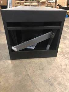 Pleasant Hearth Universal Radiant Zero Clearance 32 in. Ventless Dual Fuel Fireplace Insert - small dents - review pictures