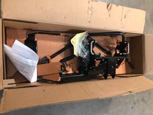 MTD Genuine Factory Parts 46 in. Heavy-Duty All-Season Plow for MTD Manufactured Riding Lawn Mowers (2001 and After) - good condition - review all pictures