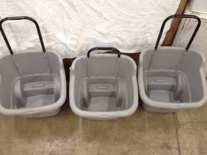 Lot of 3 Suncast Multi purpose cart  see pictures
