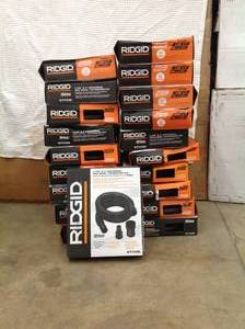 Lot of 1-78 in. x 7 ft. Tug-A-Long Vac Hose for WetDry Shop Vacuums by RIDGID Customer Returns See Pictures