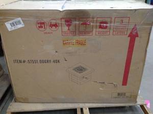 Noble House 57551.00BRN-40K FIRE PIT Not used see pictures