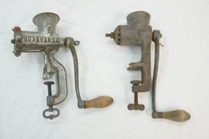 lot 7 image: meat grinders