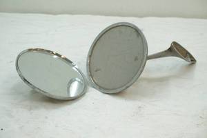 lot 114 image: antique Chevrolet side mirrors