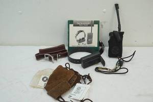 lot 149 image: Sportsman remote dog trainer, booties