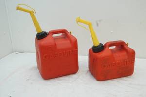lot 161 image: gas cans