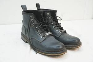 lot 165 image: mens Harley Davidson riding boots 9M